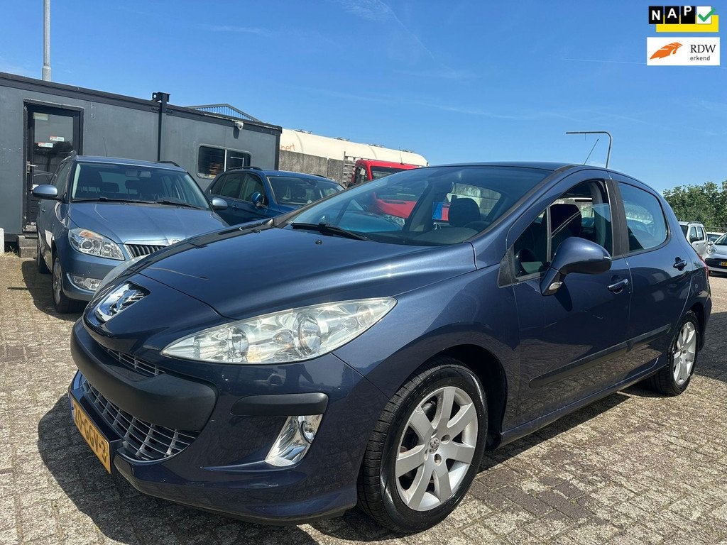 Peugeot 308 1.6 VTi XS CLIMA/ CRUISE/ PANO/ TREKHAAK/ LM VEL, Auto's, Peugeot, Voorwielaandrijving, Gebruikt, 4 cilinders, Blauw