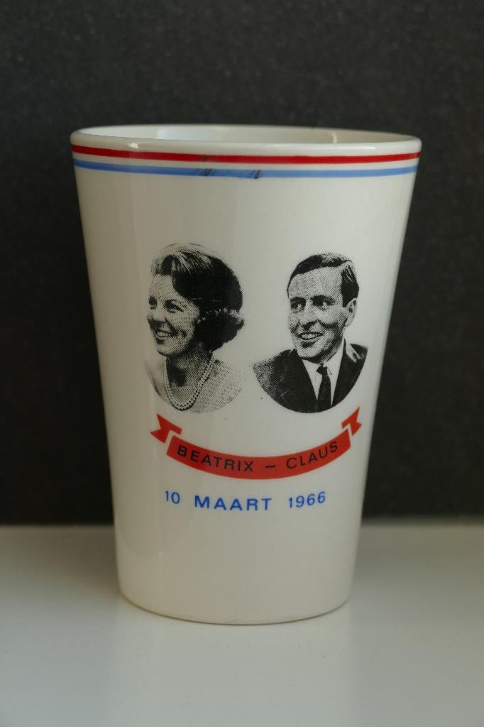 Beker Koninklijk Huis, Verzamelen, Koninklijk Huis en Royalty, Ophalen of Verzenden, Nieuw, Nederland, Overige typen