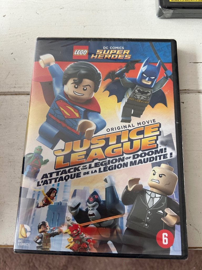 Dvd animatie lego dc comics super heroes justice league, Europees, Tekenfilm, Ophalen of Verzenden, Vanaf 6 jaar