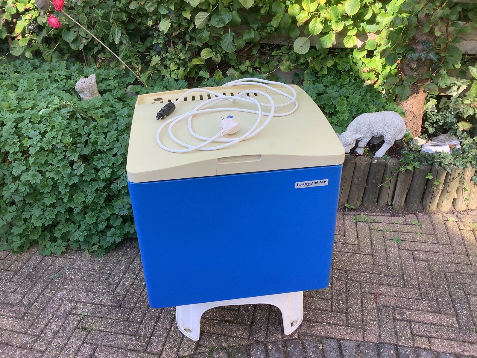 Koelbox Tristar 40 L 12/220 volt+ gas supercool absorptie, Ophalen, Zo goed als nieuw, Elektrisch
