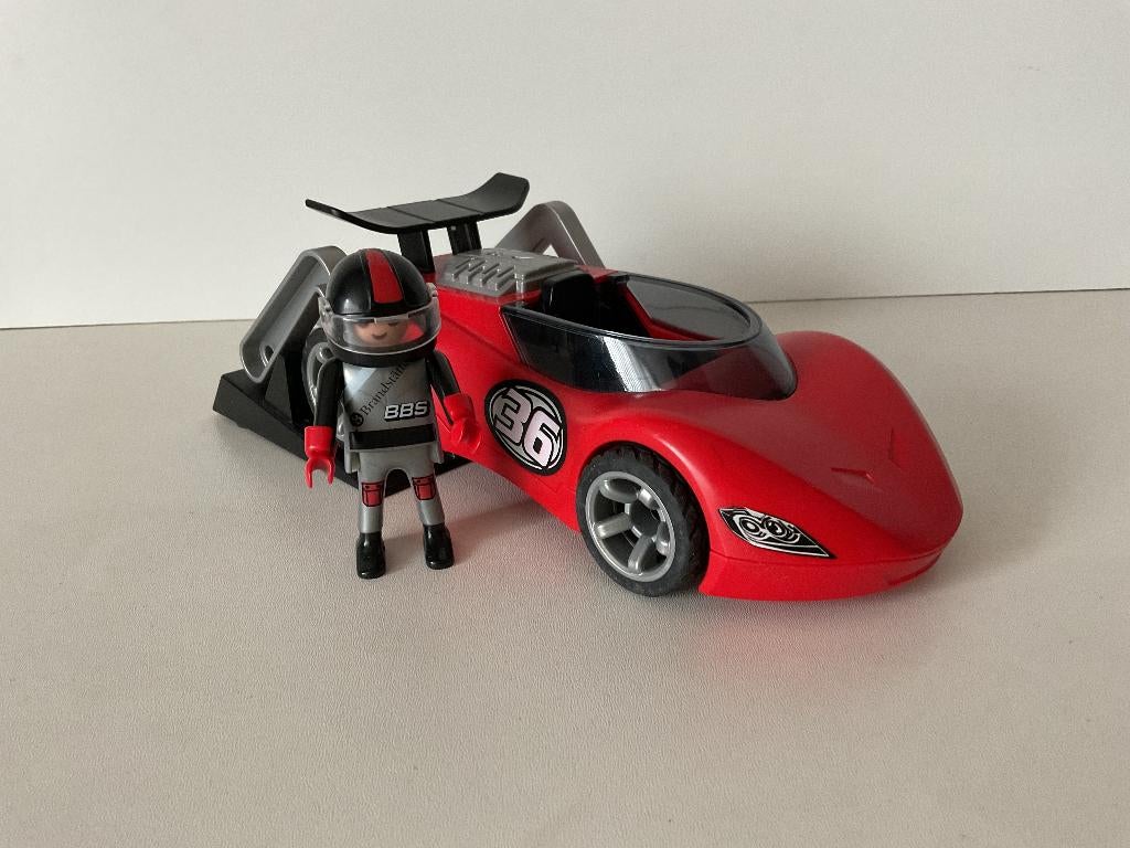 Playmobil 5175 sports  action race auto, Ophalen of Verzenden, Gebruikt, Complete set