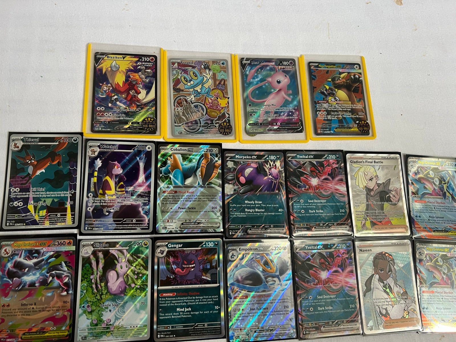 Pokémon kaarten collectie - Diverse zeldzame kaarten, Ophalen of Verzenden, Gebruikt, Meerdere kaarten, Foil