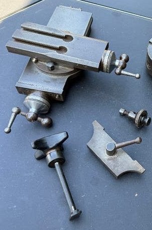 Schaublin 102 diverse onderdelen (W20 spantang kruissupport), Ophalen of Verzenden, Gebruikt, Onderdeel