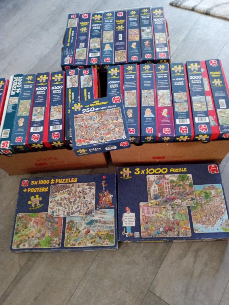 Jan van haasteren puzzels, Ophalen of Verzenden, Meer dan 1500 stukjes, Gebruikt, Legpuzzel