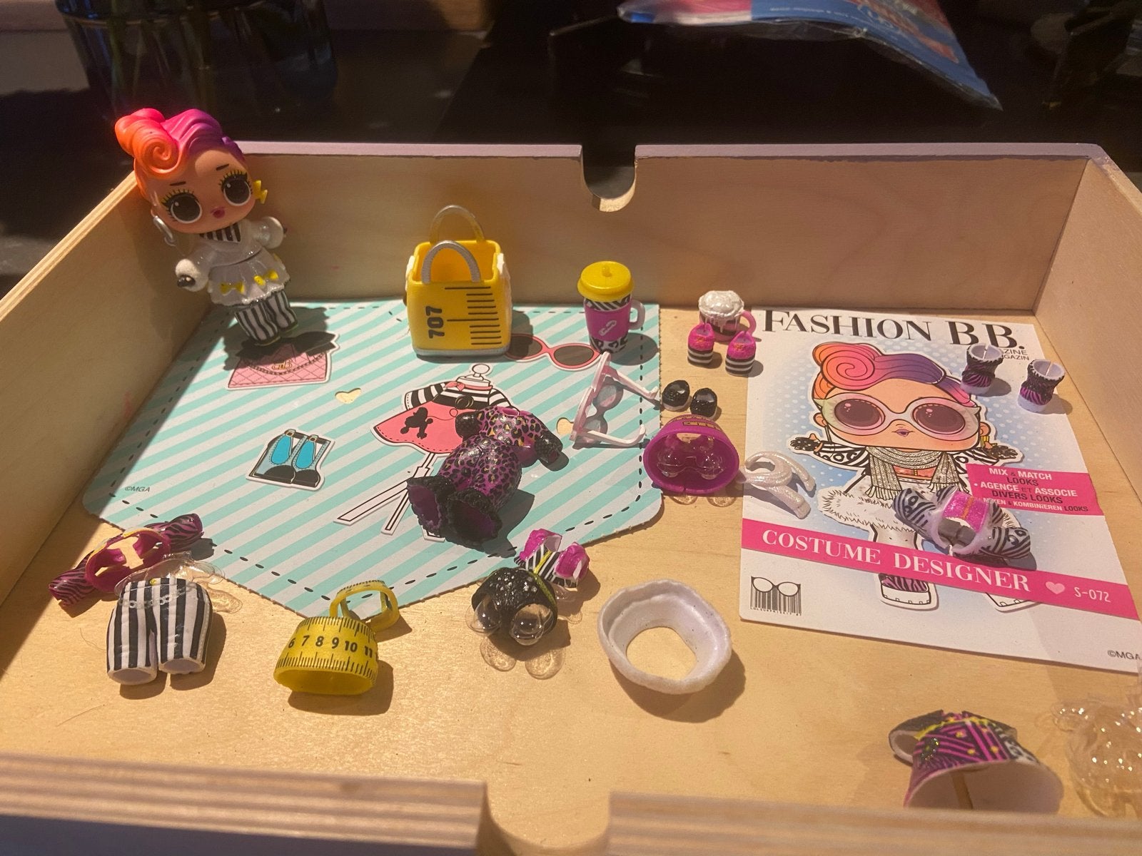 L.O.L. Surprise! Fashion B.B. pop met accessoires, Ophalen of Verzenden, Gebruikt, Overige typen