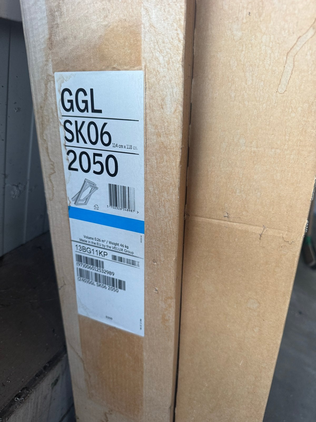 Velux dakraam SK06 inclusief gootstukken - Nieuw in doos, Doe-het-zelf en Verbouw, 215 cm of meer, Overige typen, Nieuw, Hout