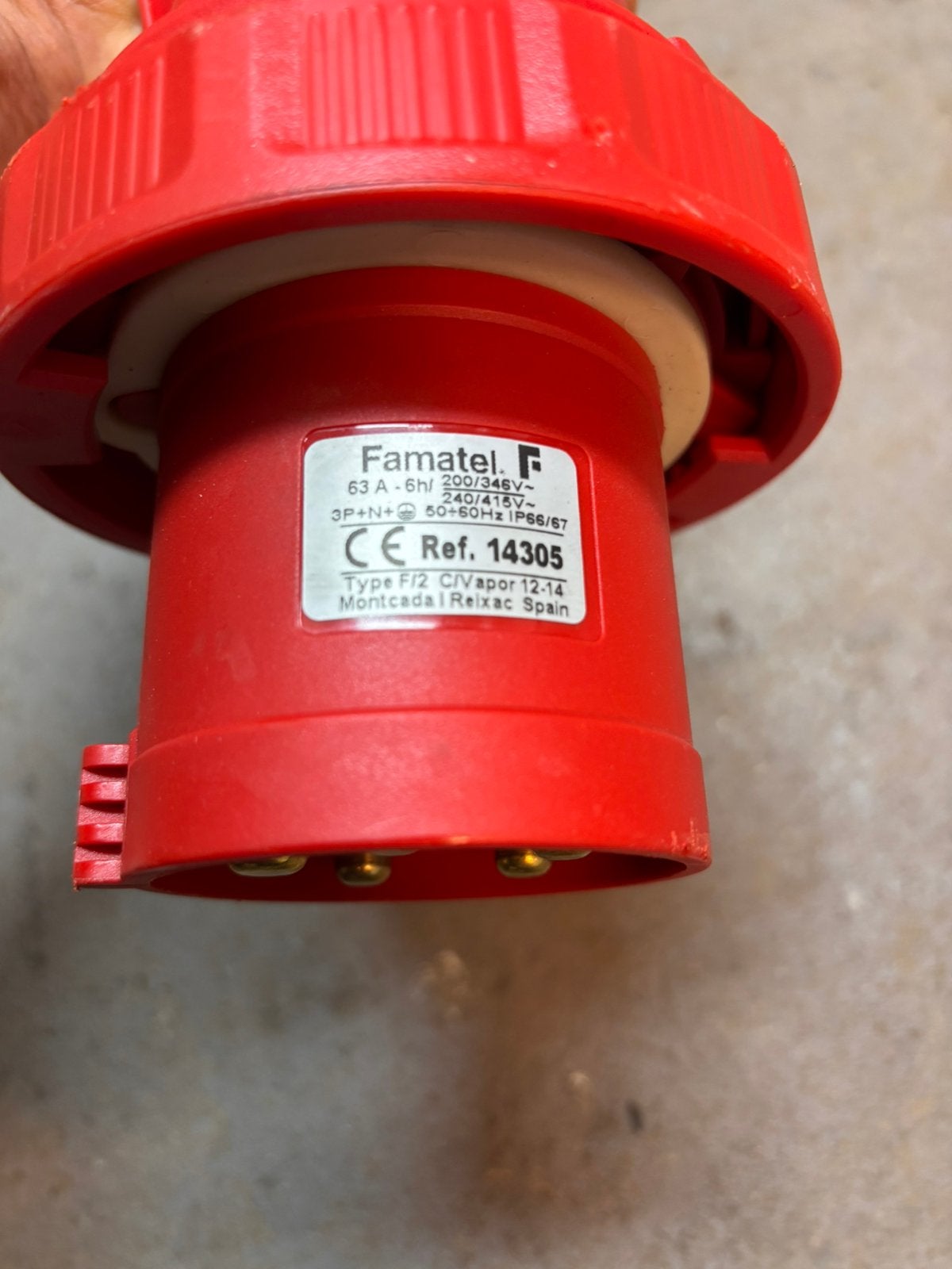 Verlengkabel 63Amp 5 x 16mm2, Ophalen, Nieuw, Kabel of Snoer