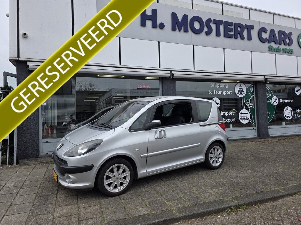 Peugeot 1007 1.6-16V Sporty *AUTOMAAT* NIEUWE APK Bj.2006 El, Auto's, Peugeot, Bedrijf, Te koop, ABS, Airbags, Airconditioning