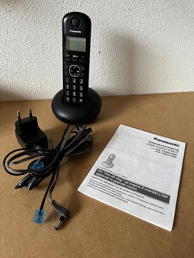 Panasonic digitale draadloze telefoon, Ophalen of Verzenden, Gebruikt, 1 handset