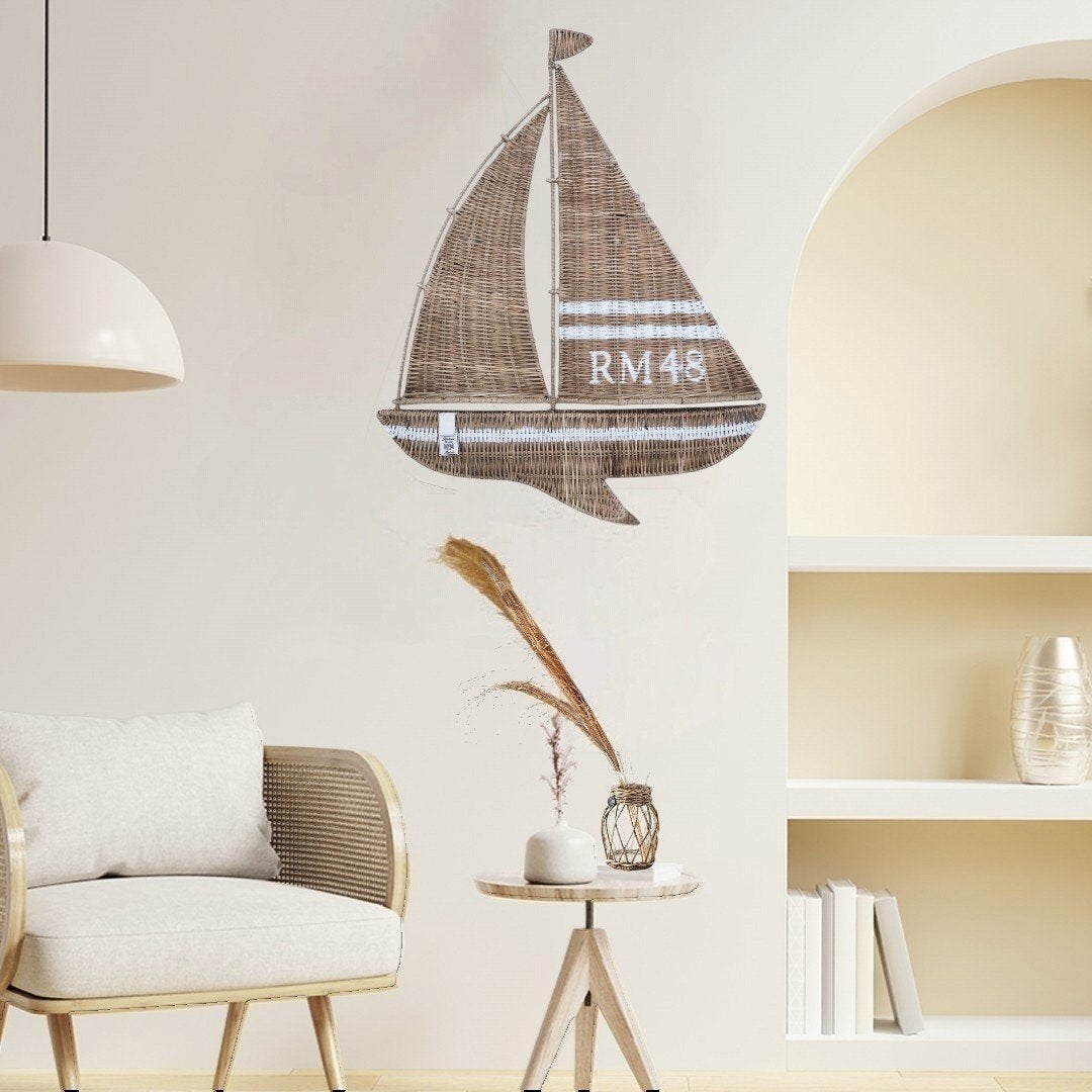 Rivièra maison rr vase & rivièra maison wall boat, Ophalen of Verzenden