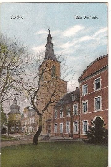 ROLDUC KLEIN SEMINARIE 1909 Deutschesreich postzegel nr 063, Verzenden, Voor 1920, Gelopen, Limburg