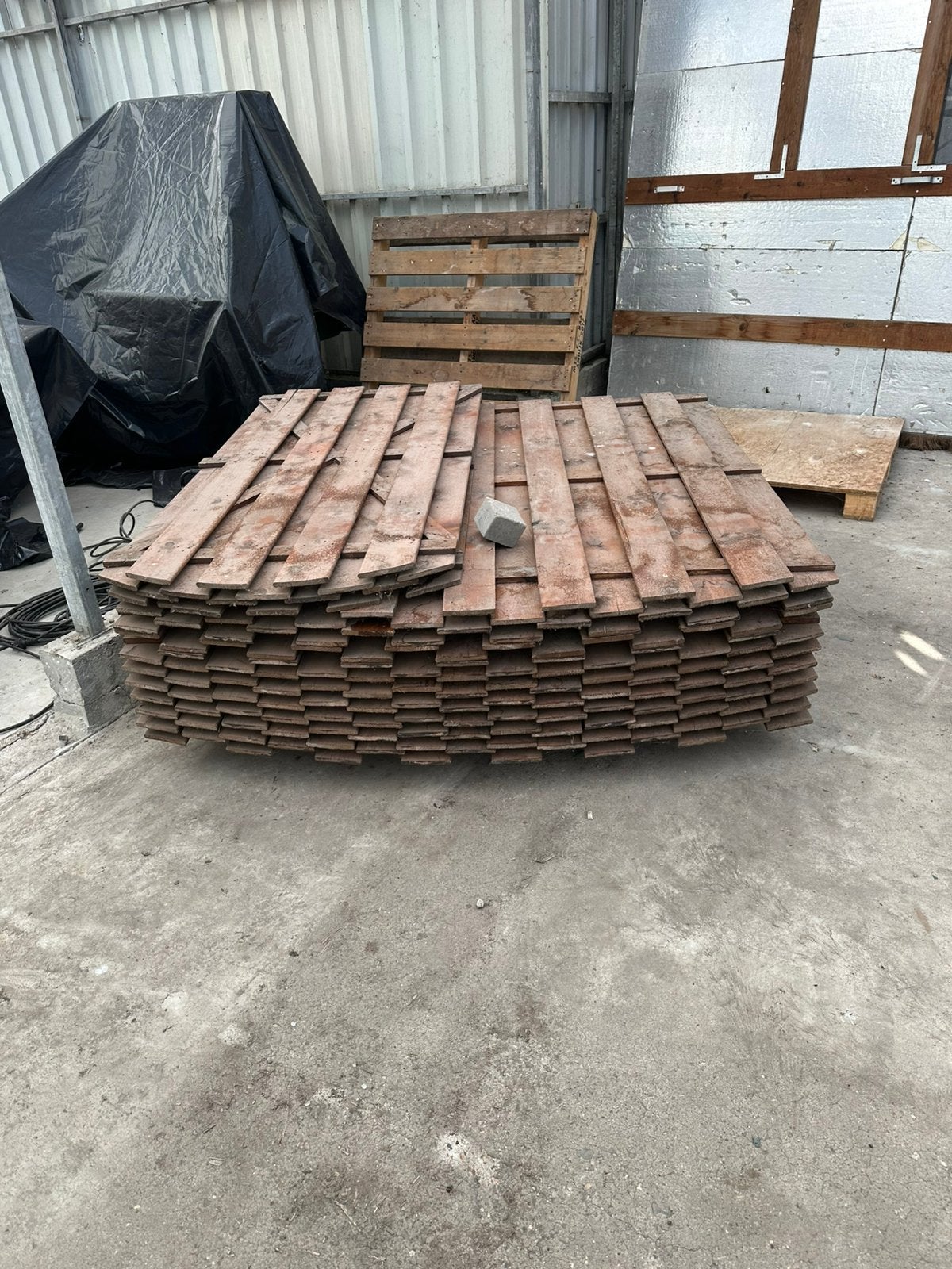 Schutting delen, Tuin en Terras, Ophalen, Nieuw, Hout