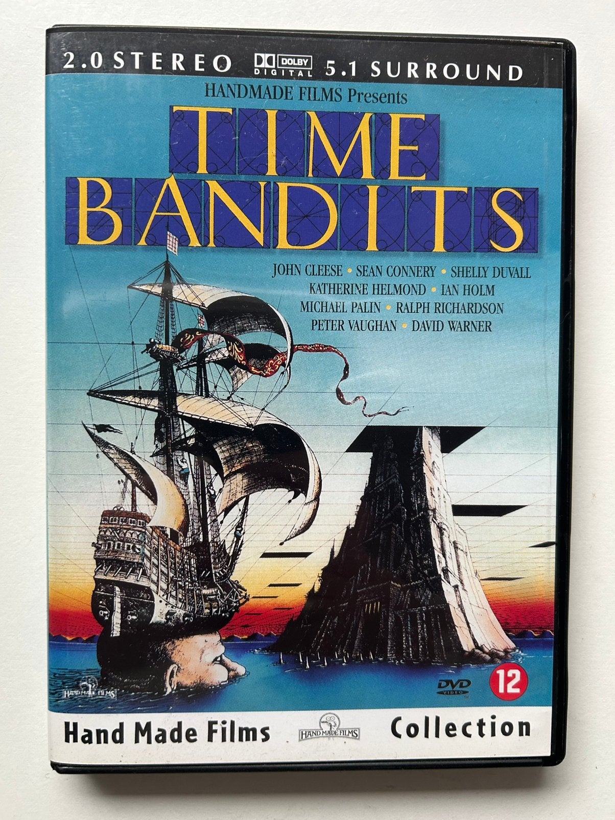 Time bandits op dvd 1981, Vanaf 16 jaar, Ophalen of Verzenden, Gebruikt