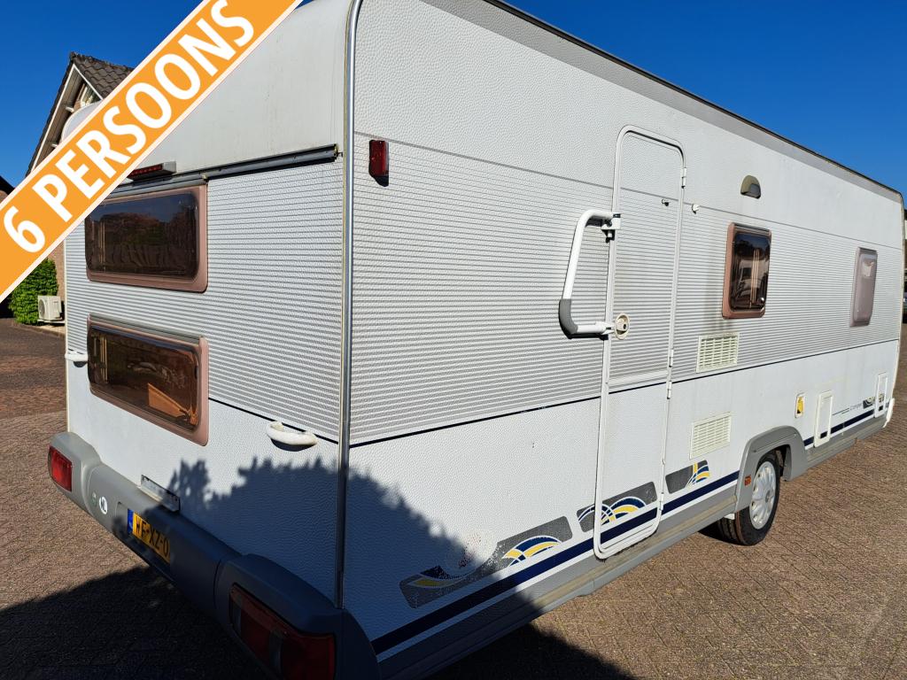 Dethleffs Camper 560 KMFE Met werk!, Schokbreker, Rondzit, Bedrijf, Overige typen