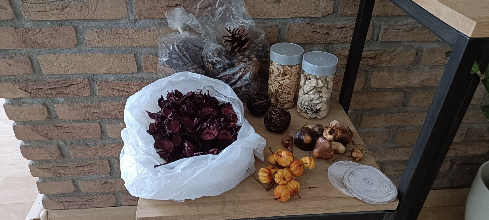 Herfstspulletjes  (ruilen), Ophalen