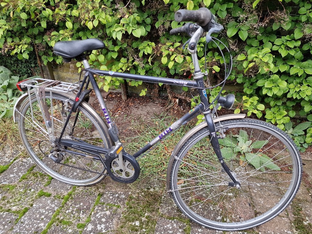 RIH herenfiets 60 cm met versnellingen - opknapper, Gebruikt, Velgrem, Versnellingen, 57 tot 61 cm