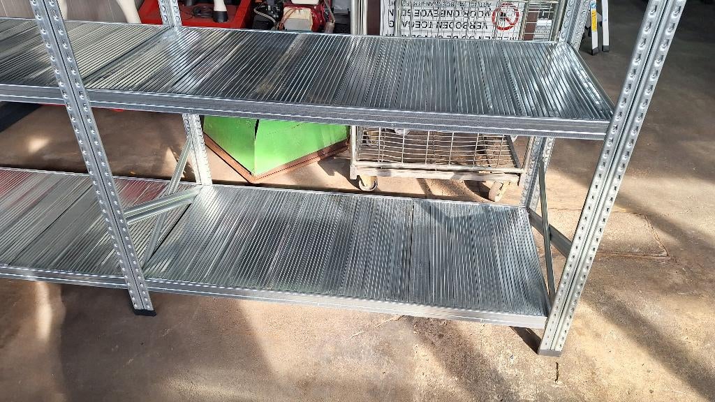 legbordstelling , Metalsistem, 250 cm H , 60 cm D, Huis en Inrichting, Kasten | Stellingkasten, Ophalen, Nieuw, Industriepark 2a 9351PA Leek