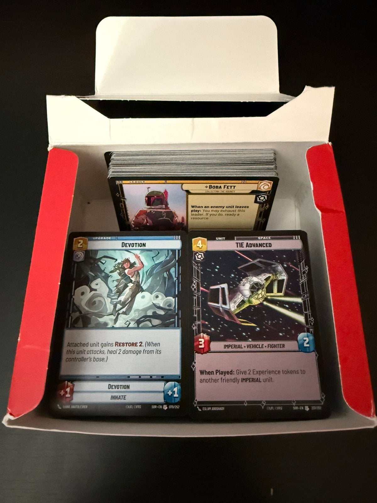 Star Wars Unlimited Spark of the Rebellion doosje vol, Verzenden, Zo goed als nieuw