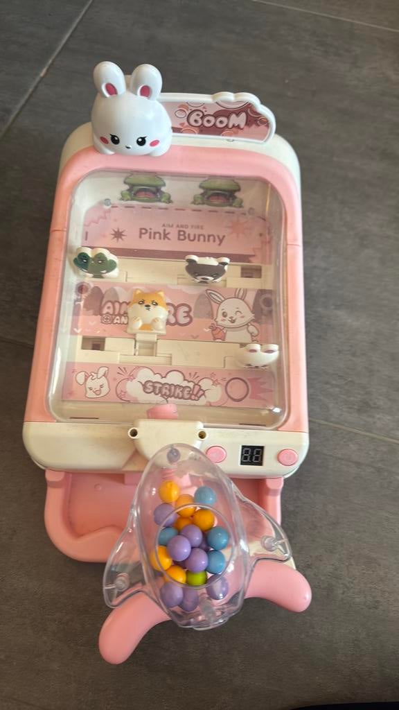 Pinball machine met lichten, Verzamelen, Speelgoed, Ophalen, Gebruikt