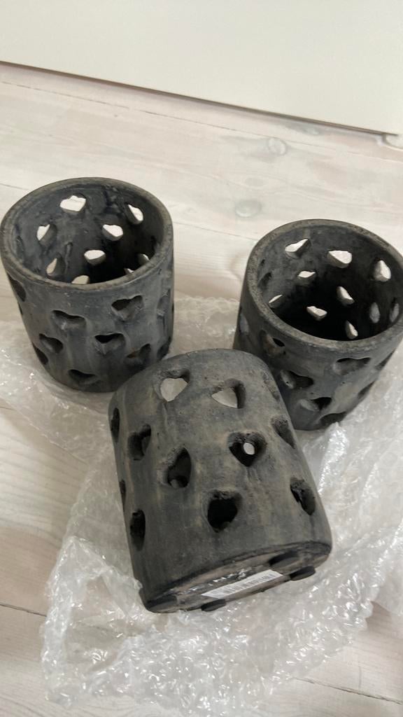 Brynxz windkichtjes met hartjes, Overige materialen, Bruin, Nieuw, Ophalen of Verzenden