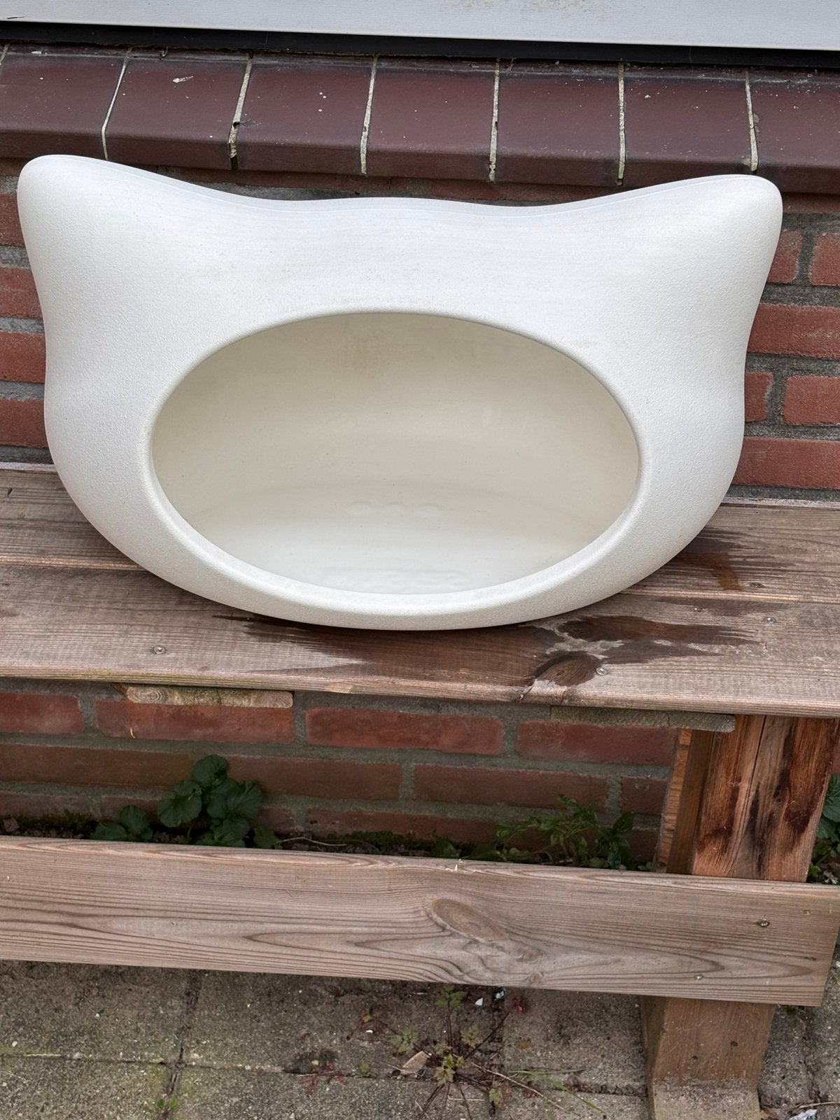 Originele Whiskas kattenmand – collectors item – wit, Ophalen of Verzenden, Gebruikt, Overige