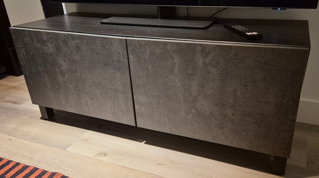 IKEA BESTA tv meubel, Ophalen, 100 tot 150 cm, Zo goed als nieuw, Minder dan 100 cm