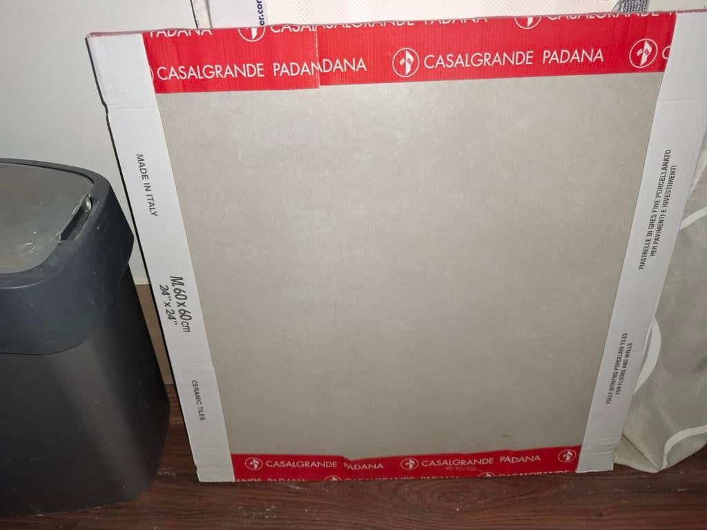 Casalgrande Padana Metropolis Sand 60x60 tegels (1,44 m2), Ophalen, 60 cm of meer, Nieuw, Minder dan 5 m²