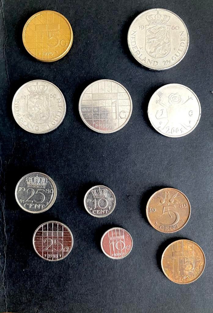 Guldens (oa laatste gulden 2001), Ophalen of Verzenden, Koningin Juliana, 1 gulden, Setje