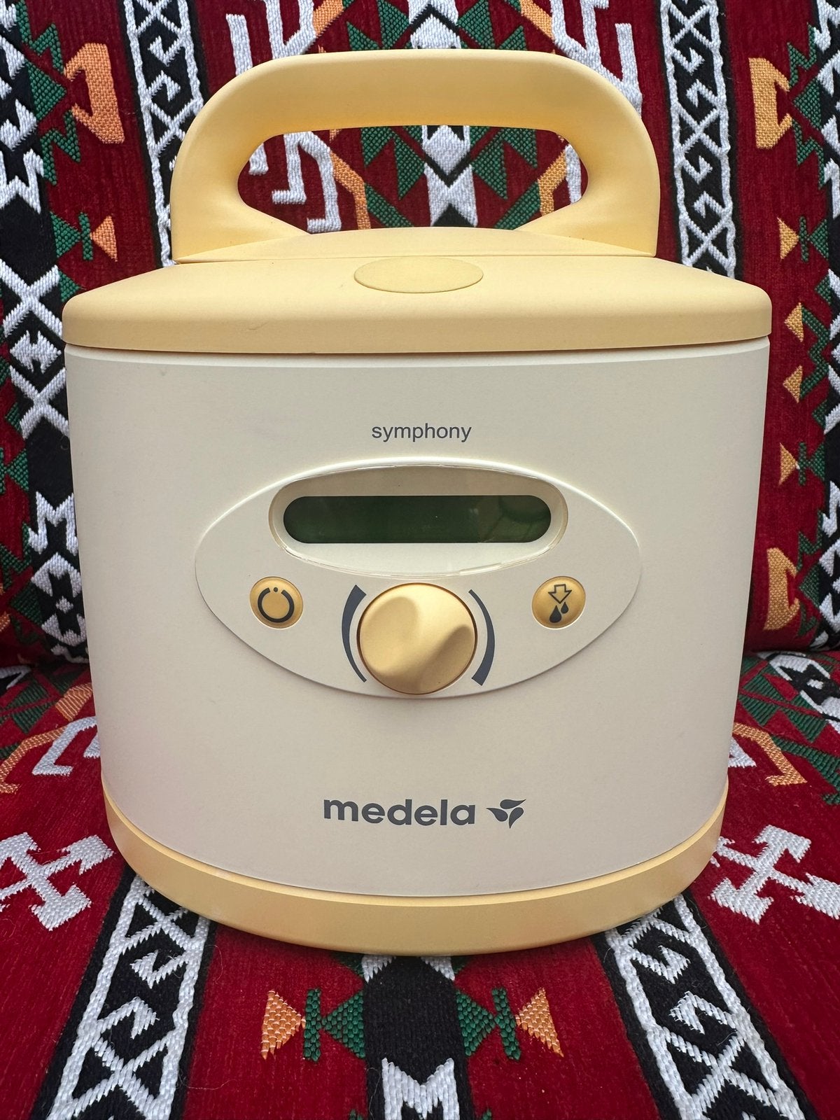 Nette Medela Symphony borstkolf, Kinderen en Baby's, Babyvoeding en Toebehoren, Ophalen, Zo goed als nieuw, Borstkolf