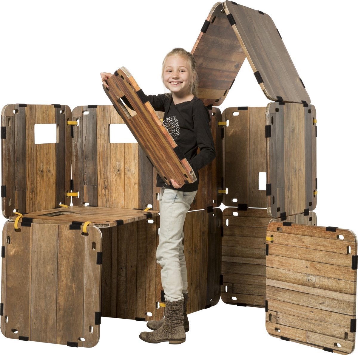 Fantasy Forts - Mega Set - Hutten bouwen, Ophalen, Gebruikt, Overige merken