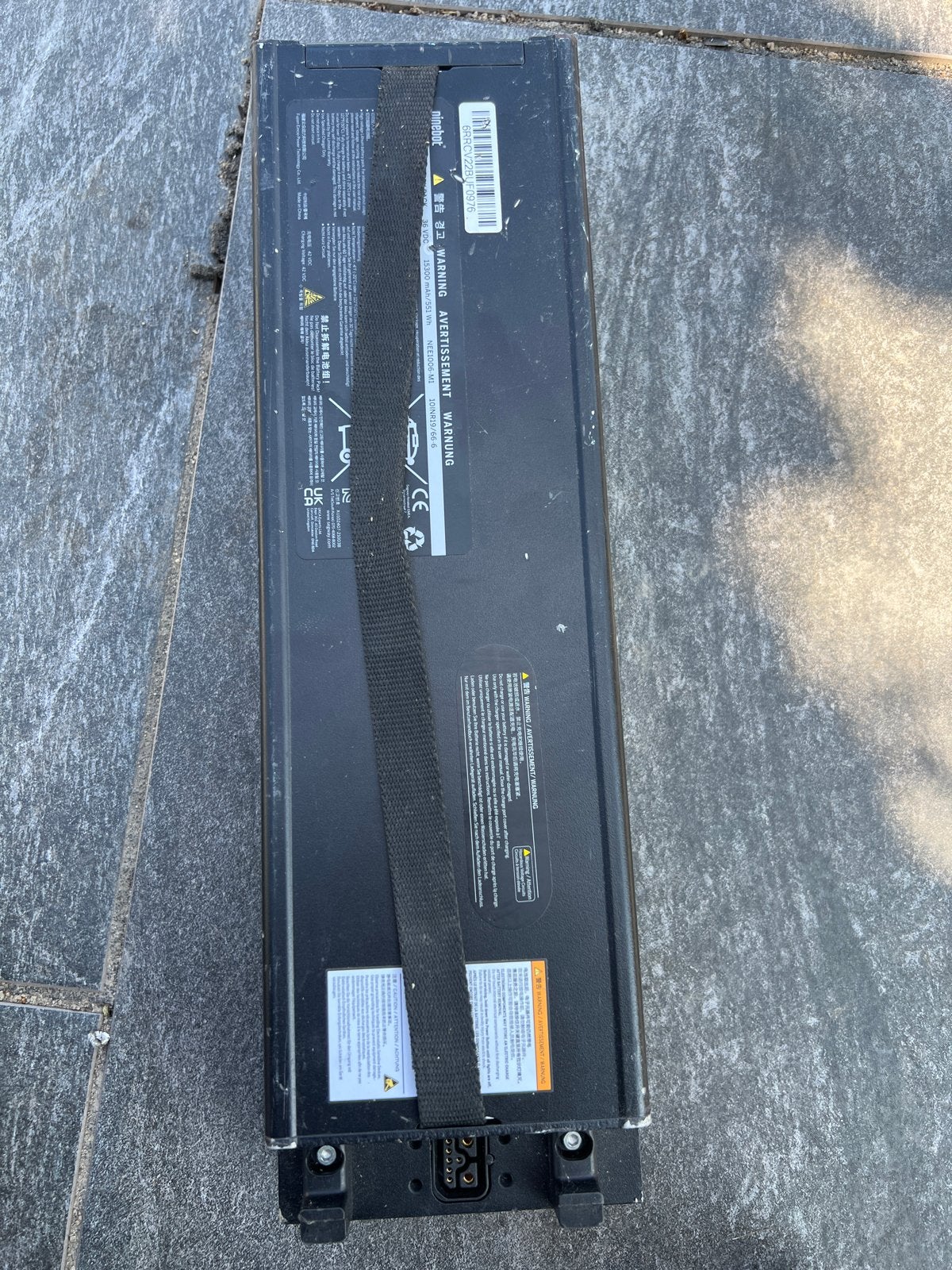 Ninebot Segway e-step accu batterij, Ophalen of Verzenden, Gebruikt