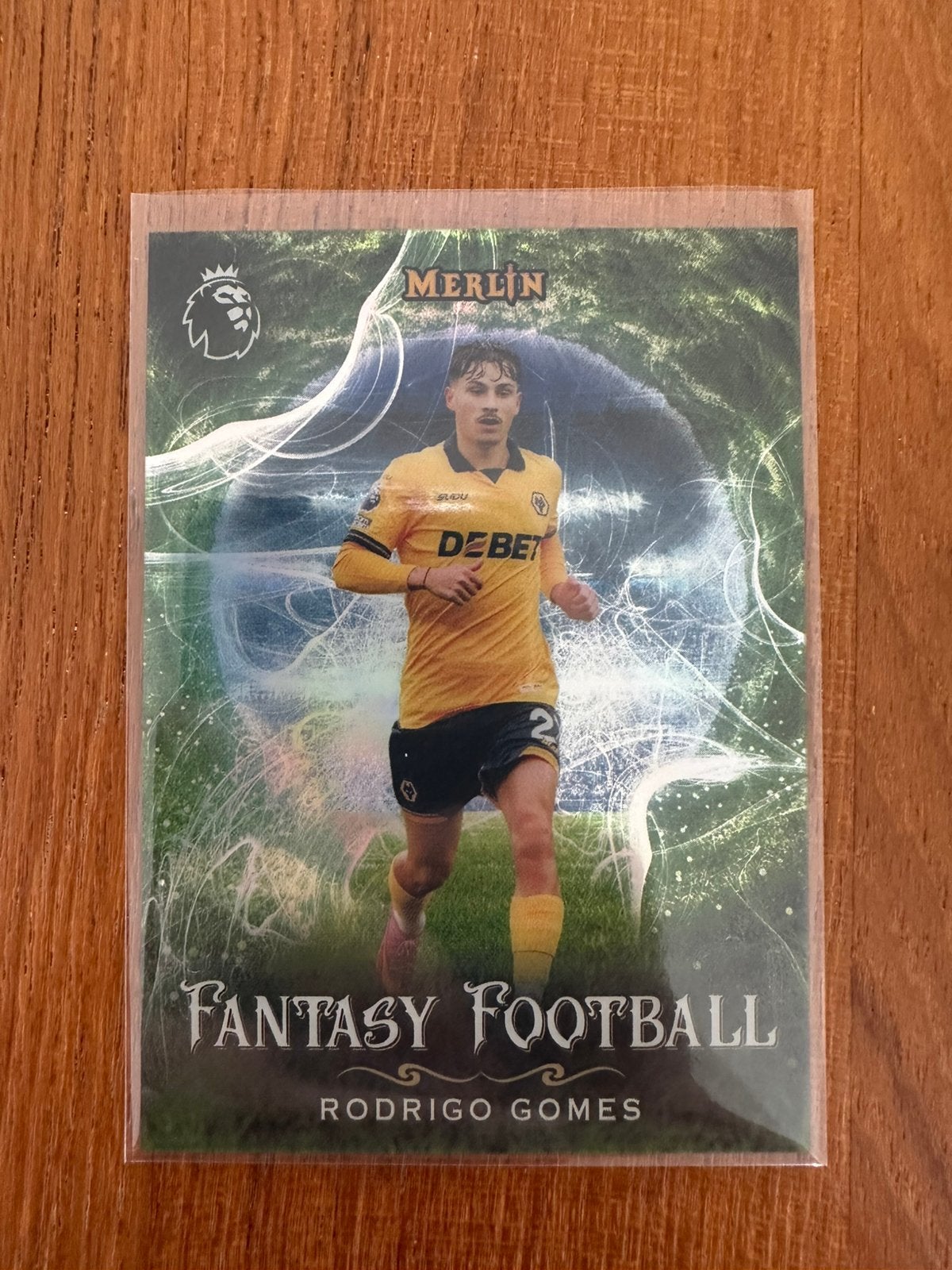 Topps 2026 Merlin Rodrigo Gomes FF-39 Wolverhampton Wanderer, Verzenden, Zo goed als nieuw, Buitenlandse clubs, Spelerskaart