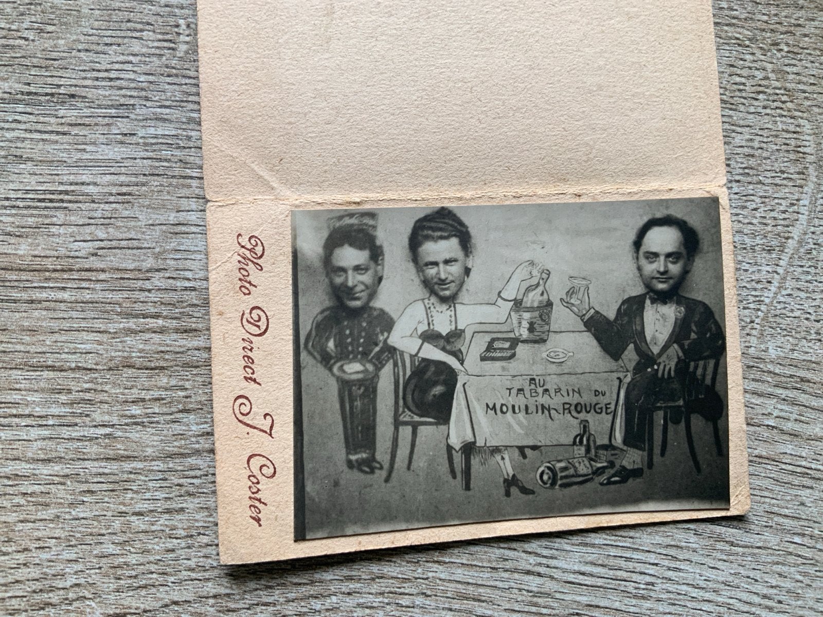 Kermis Foto. J. Coster - Gedenkenis der Kermis, Verzamelen, Ophalen of Verzenden, Voor 1940, Gebruikt