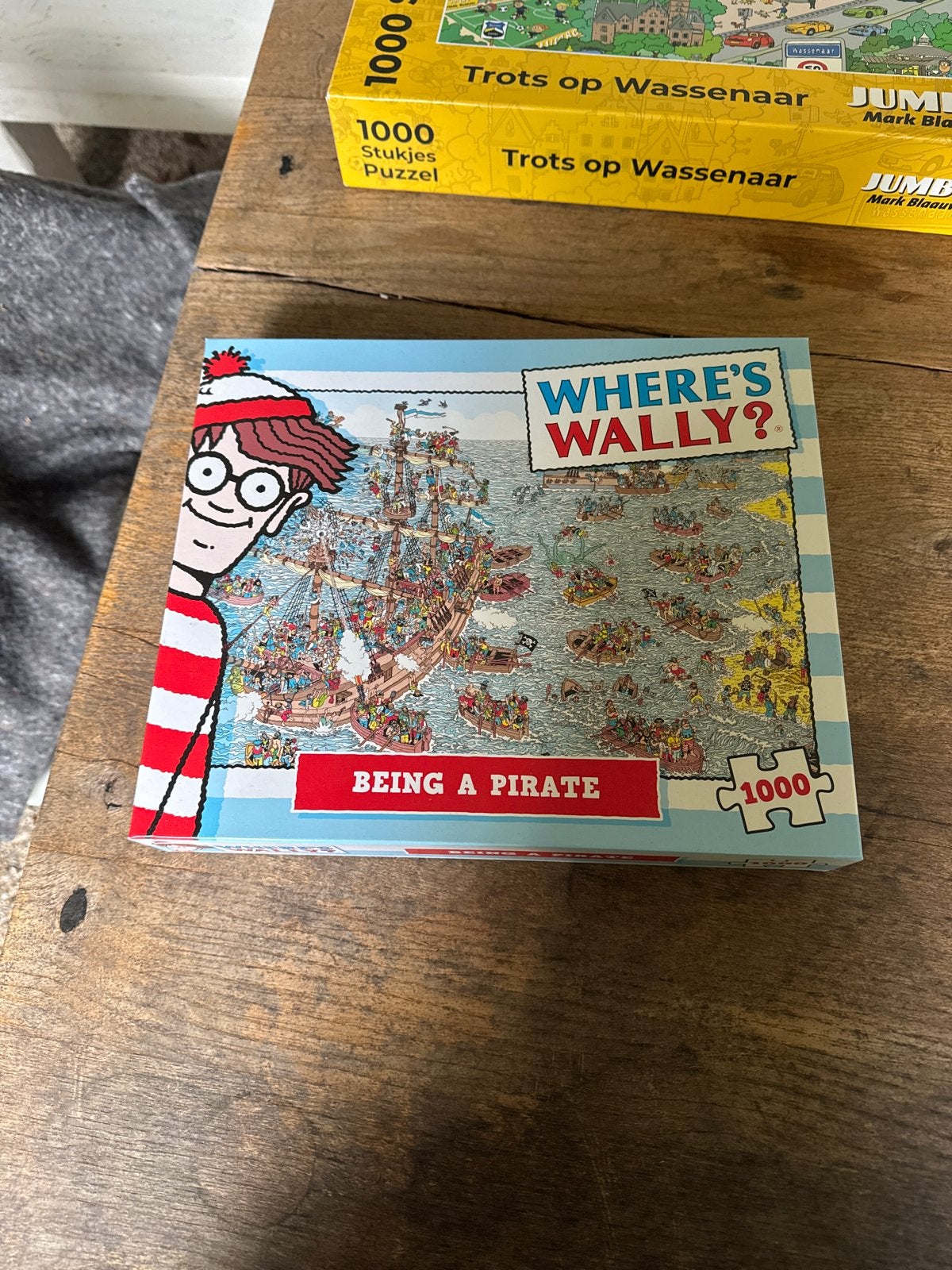 Where's Wally? Being a Pirate 1000 stukjes legpuzzel, Ophalen of Verzenden, 500 t/m 1500 stukjes, Gebruikt, Legpuzzel