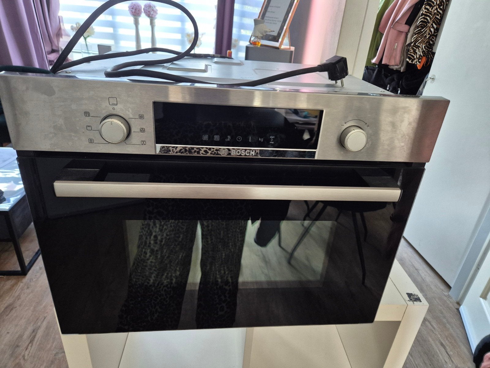 Bosch Inbouw Combi Magnetron ophalen voor €35.00, Gebruikt, Combi-oven, Inbouw, Magnetronfunctie