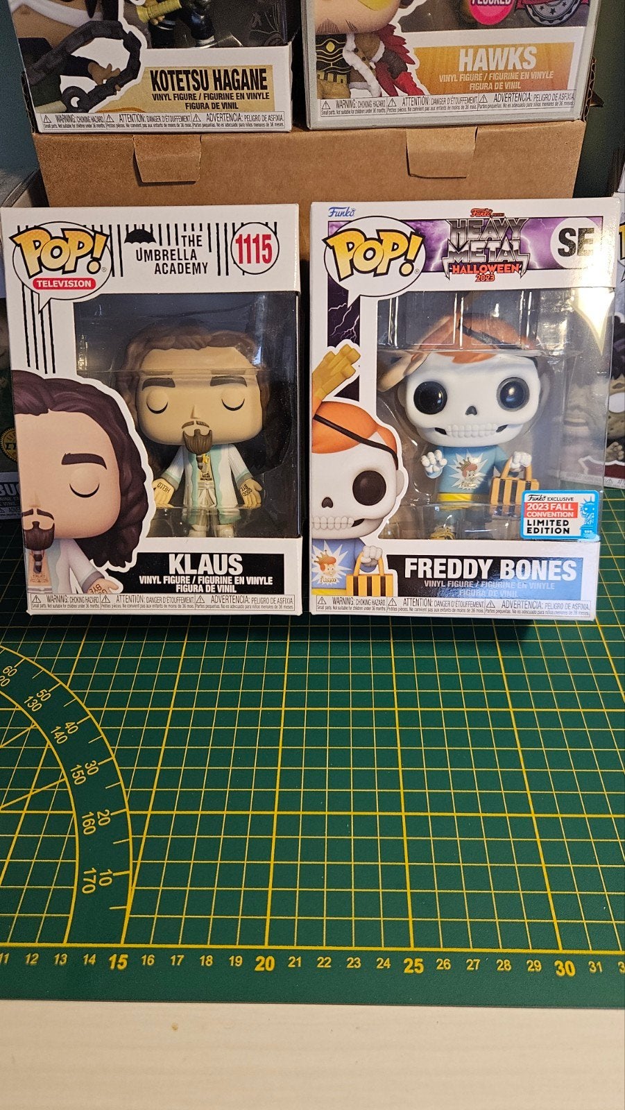 Funko Pop! Klaus Umbrella Academy & Freddy Bones (Halloween, Ophalen of Verzenden, Nieuw
