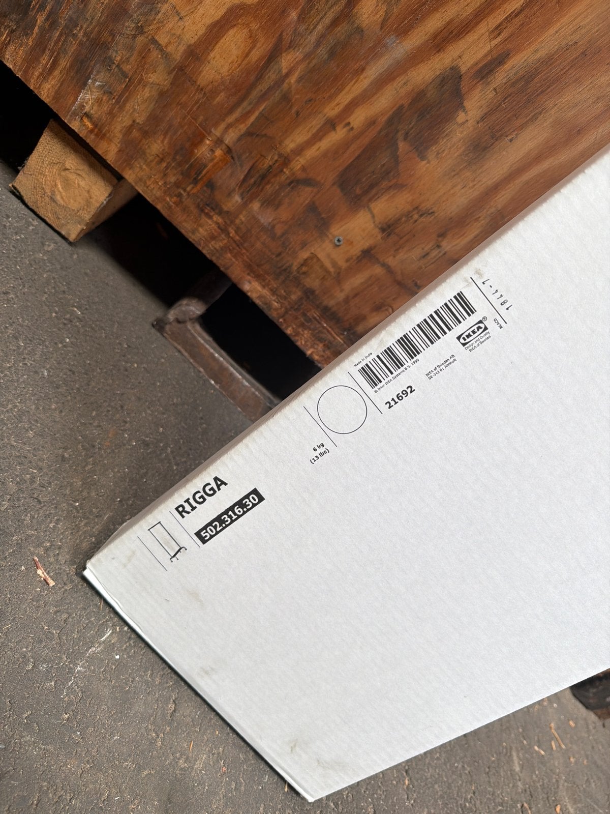 IKEA RIGGA Kledingrek - Nieuw in doos, Ophalen, Nieuw, Metaal, Kinderen en Volwassenen