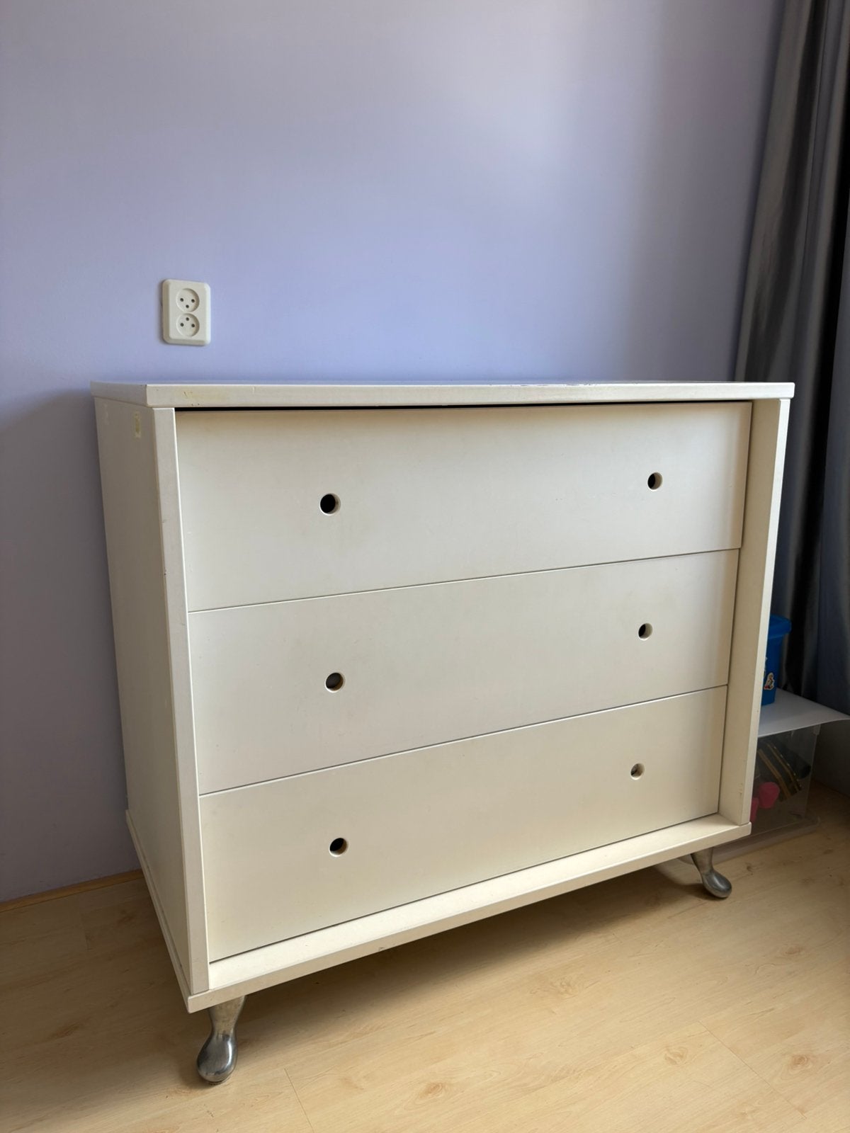Massief houten commode, Ophalen, Gebruikt, 50 tot 100 cm, Minder dan 100 cm