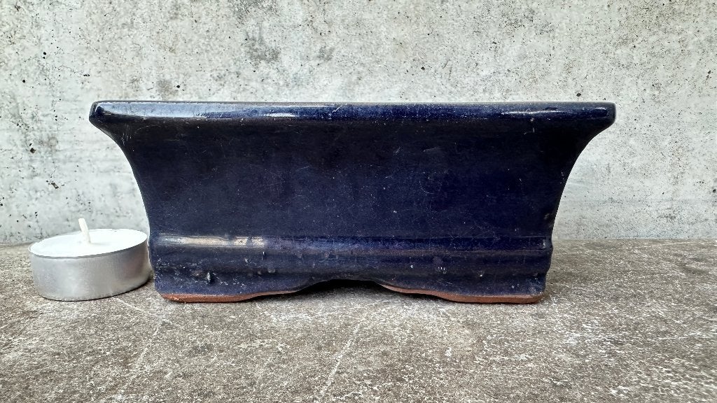 Bonsai schaal pot 18x10x6cm ****, Ophalen of Verzenden, Zo goed als nieuw, Overige vormen, Aardewerk