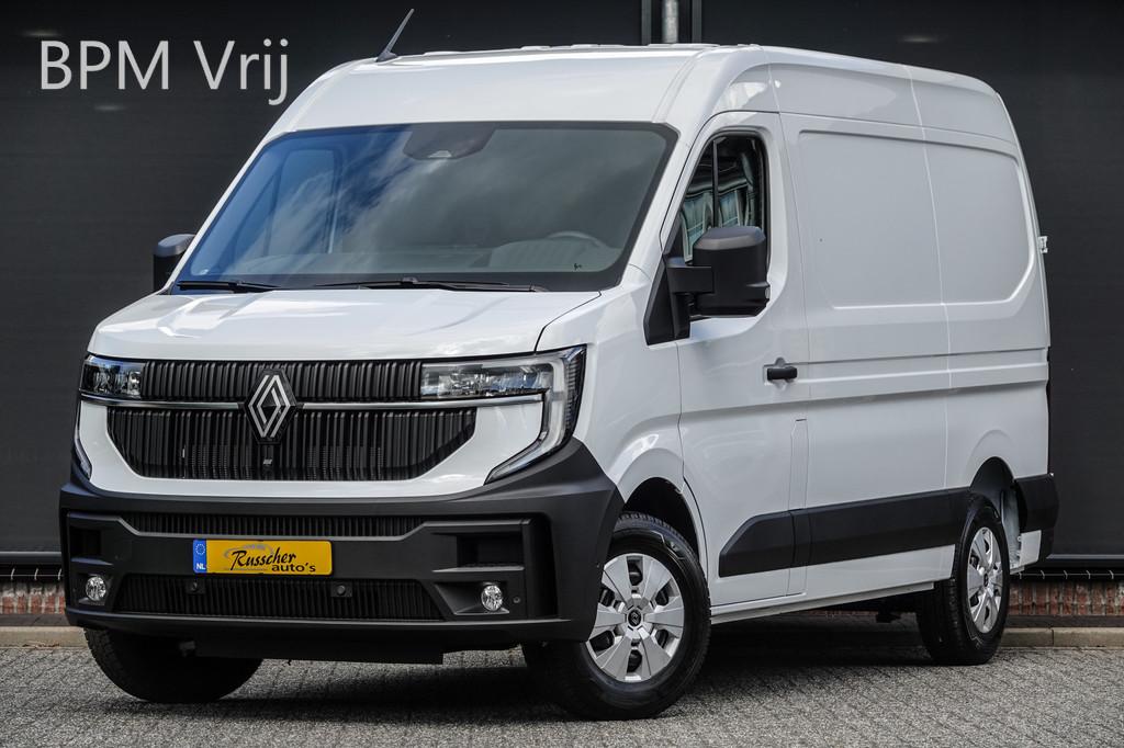 Renault Master T35 | L2H2 | 2.0Dci 150Pk | Stoel-Bank | Acht, Stof, Gebruikt, Zwart, 4 cilinders