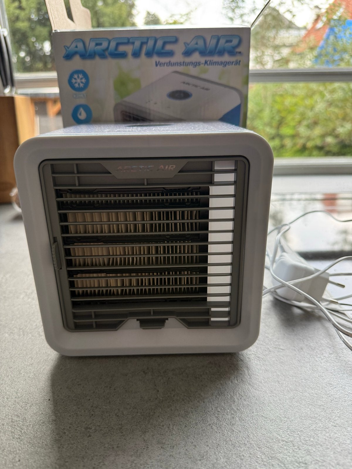 Twee Arctic Air Verdunstings-Klimagerät - Mobiele Airco, Ophalen, Minder dan 60 m³, 3 snelheden of meer, Zo goed als nieuw