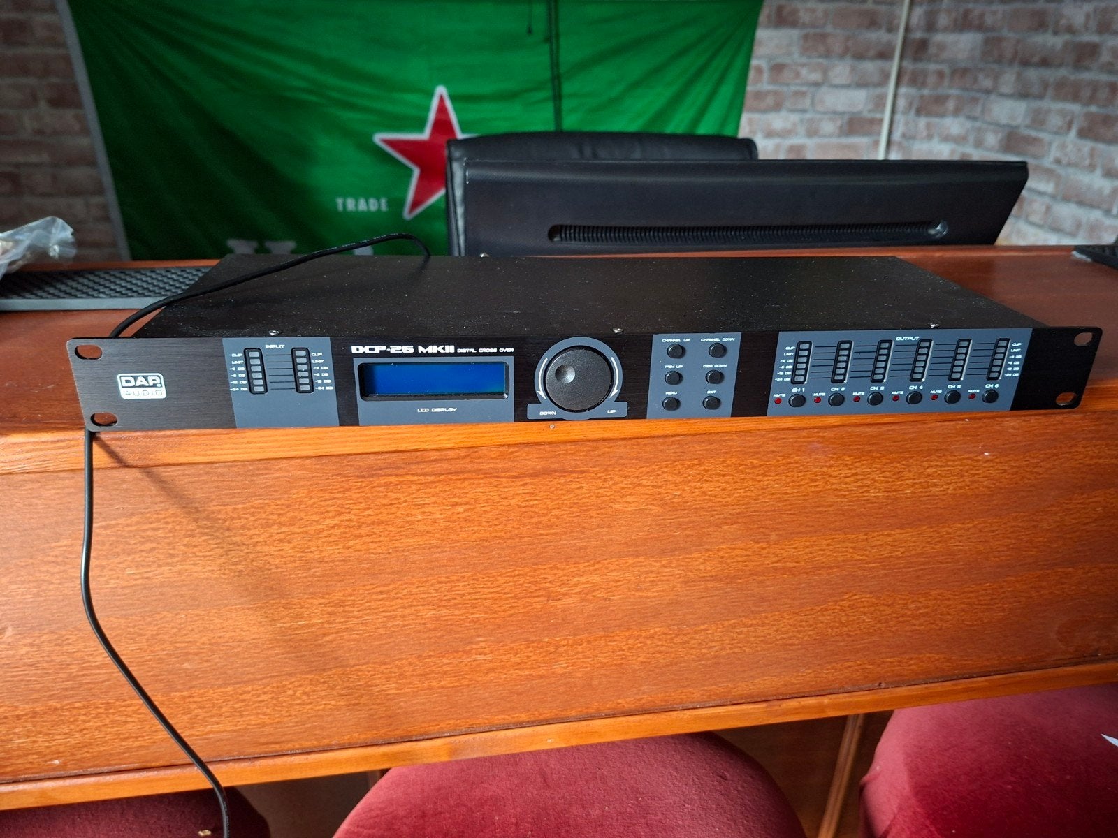 DAP Audio DCP-26 MKII Digitale Crossover Processor, Ophalen of Verzenden, Gebruikt, Audio