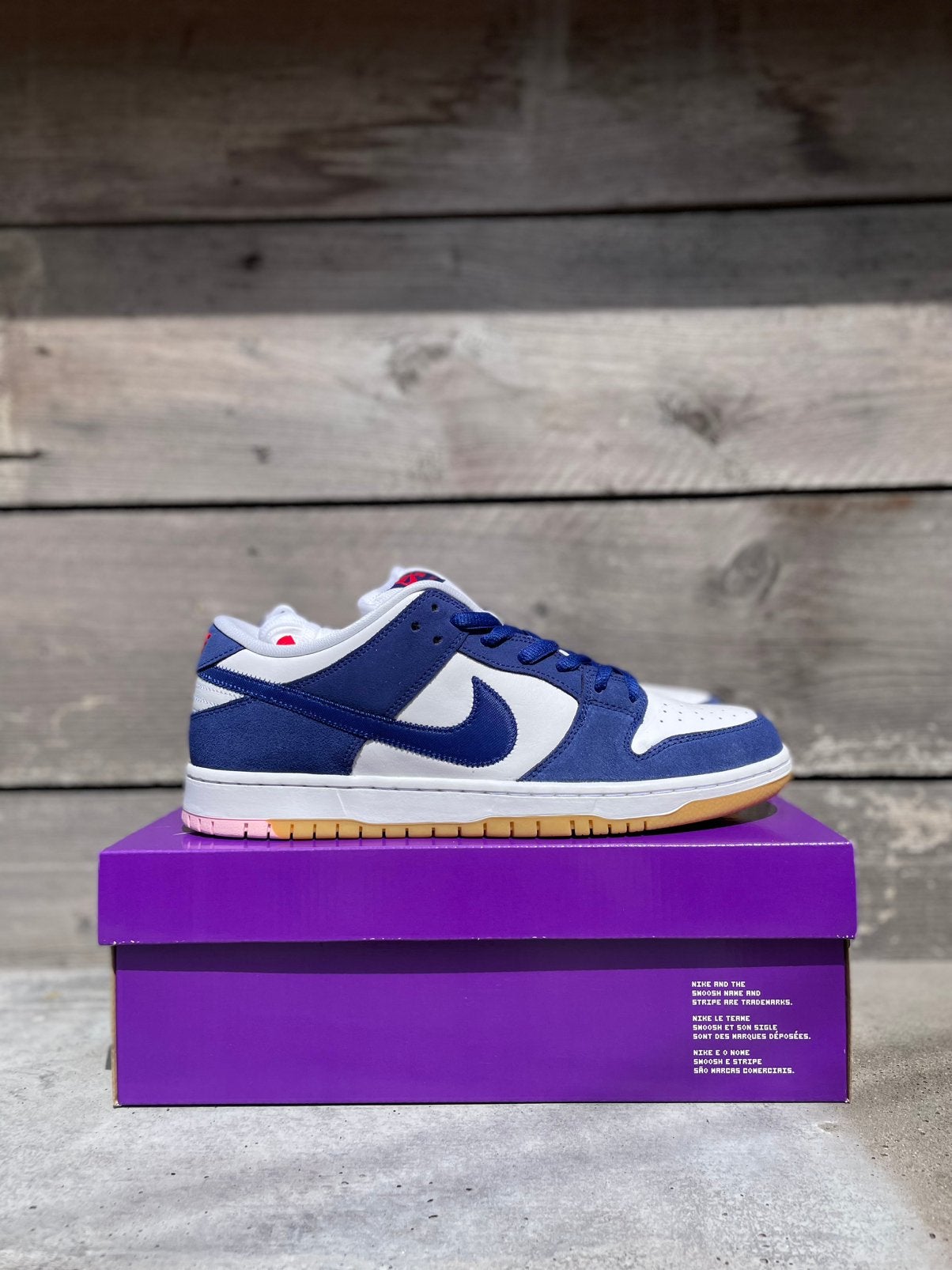 Nike SB Los angeles dodgers maat 45,5, Kleding | Heren, Ophalen of Verzenden, Nieuw, Blauw, Sneakers of Gympen