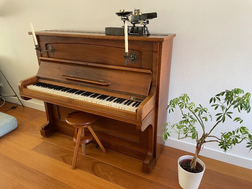 Steck piano uit 1911, Ophalen, Gebruikt, Bruin, Piano