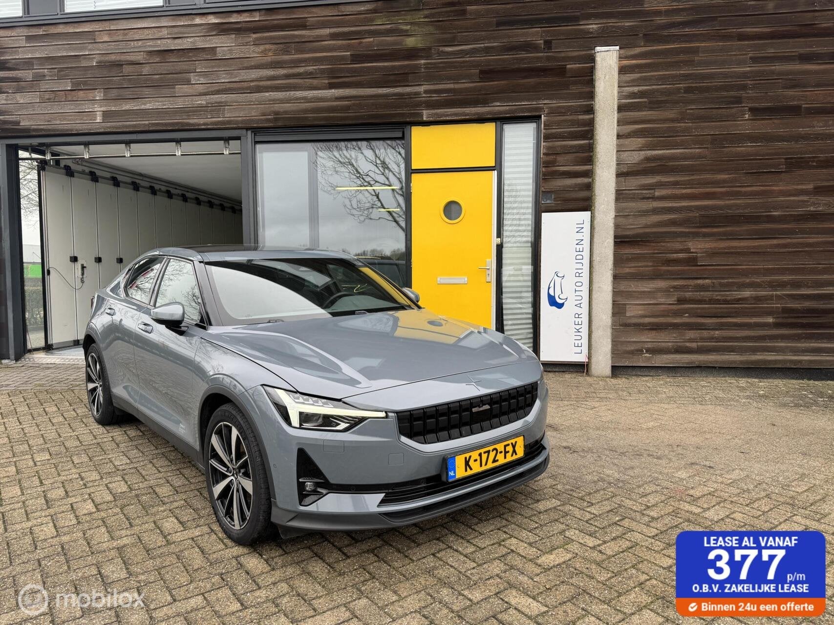 POLESTAR 2 LONG RANGE DUAL MOTOR LAUNCH EDITION 78KWH, Automaat, Gebruikt, 110 €/maand, Origineel Nederlands