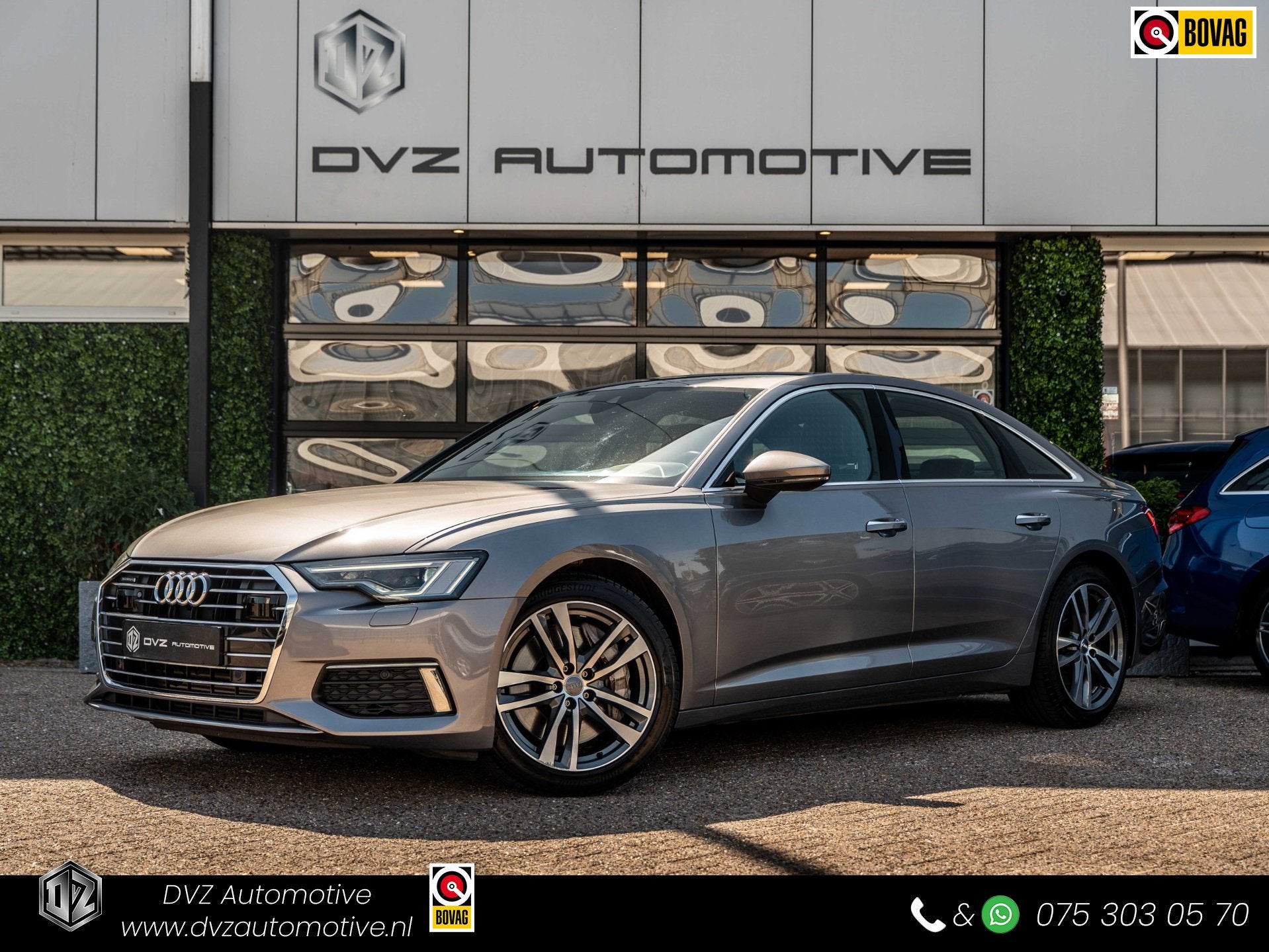 Audi A6 Limousine 55 TFSI quattro Design Pro Line Plus | ACC, Auto's, Audi, Automaat, Gebruikt, Zwart, 2995 cc