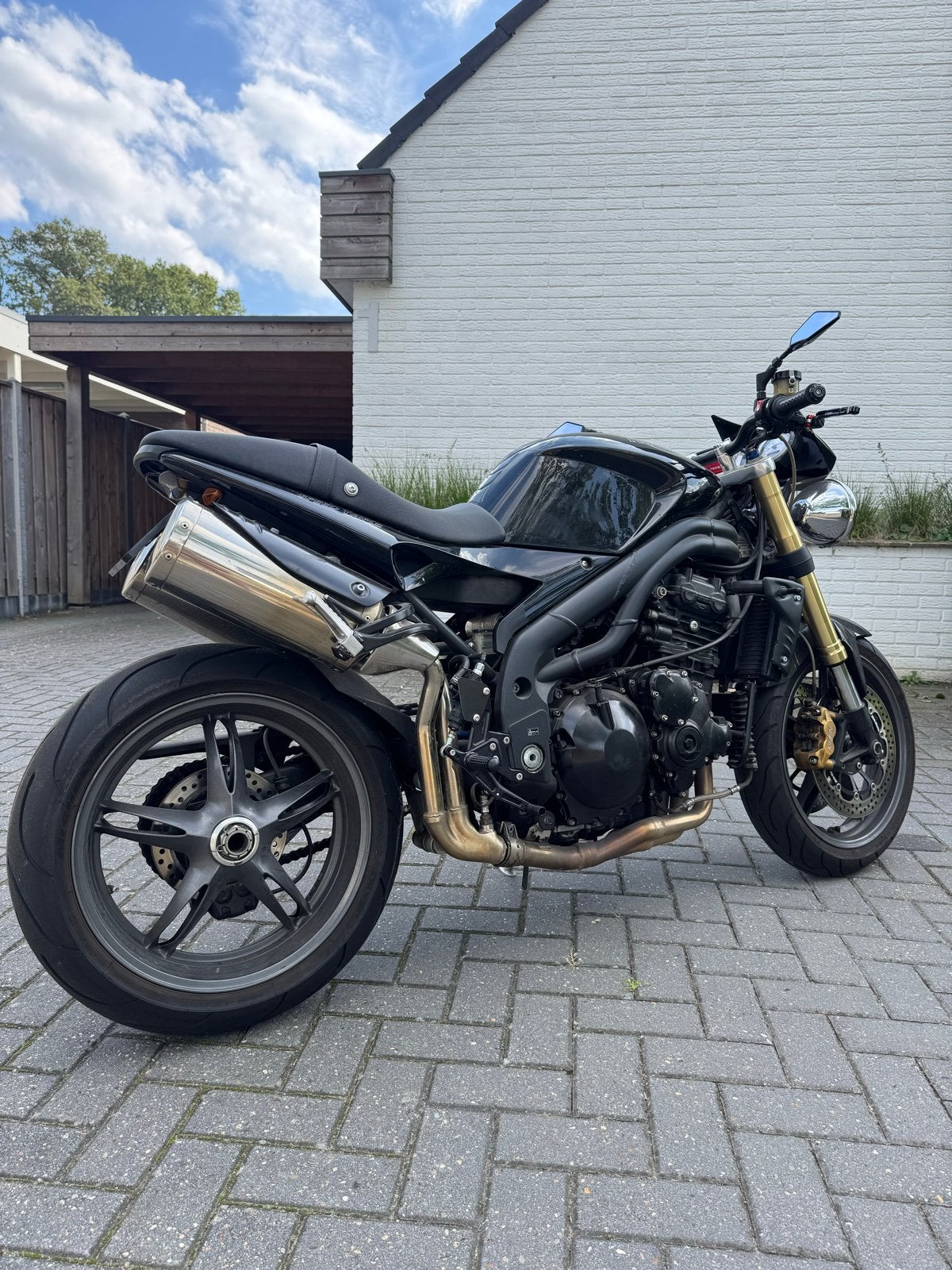 Triumph Speed Triple 1050 - Krachtige Naked Bike, Motoren, Sportuitlaat, Motorrijbewijs A, Gebruikt, 3 cilinders