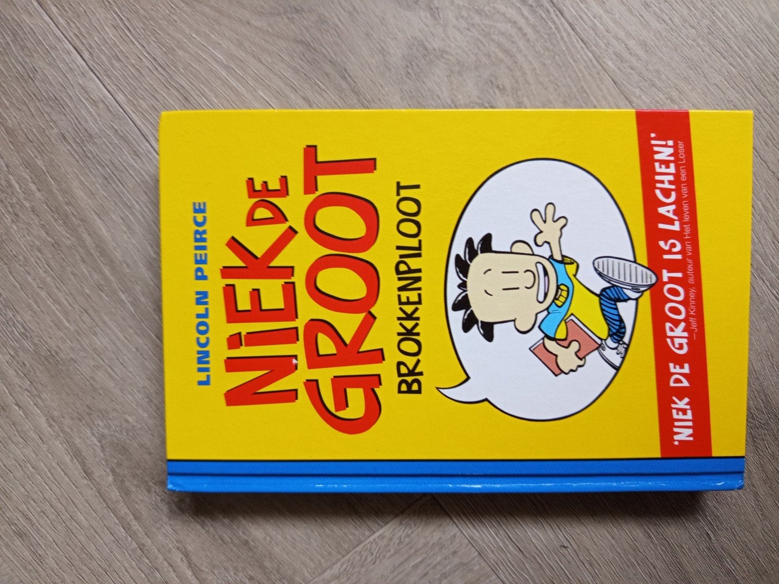 Niek de Groot: Brokkenpiloot & Flikt het 'm weer (2 boeken), Ophalen of Verzenden, Zo goed als nieuw, Lincoln Peirce, Fictie