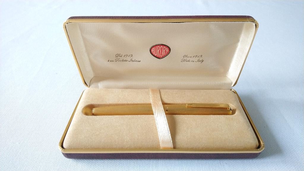 Aurora 98 Archivi Storici Gold Vulpen14K/585 M-nib, Overige merken, Nieuw, Met doosje, Ophalen of Verzenden