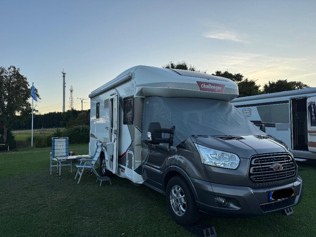 Hindermann zonnescherm voor Ford Transit camper vanaf 2014, Caravans en Kamperen, Ophalen, Zo goed als nieuw